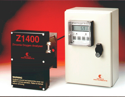 Instrument for analyzing oxygen