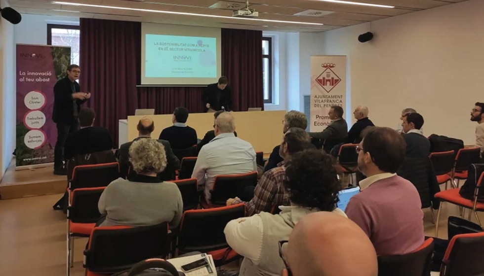 Jornada sobre biomasa celebrada en Edificio de la Enolgica de Vilafranca del Peneds