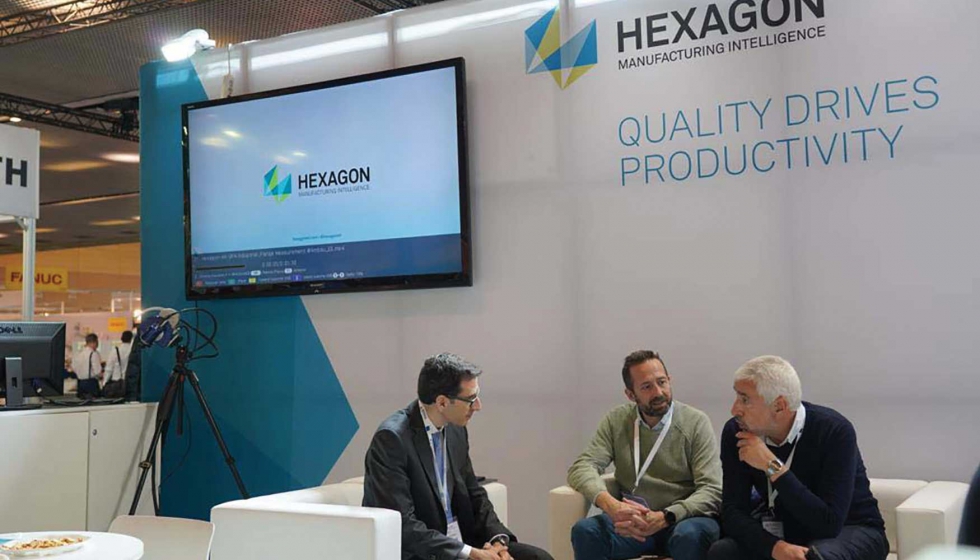 Hexagon integrar en un mismo estand sus divisiones de Metrology y Production Software, ubicadas en el estand B206 de Advanced Factories 2020...