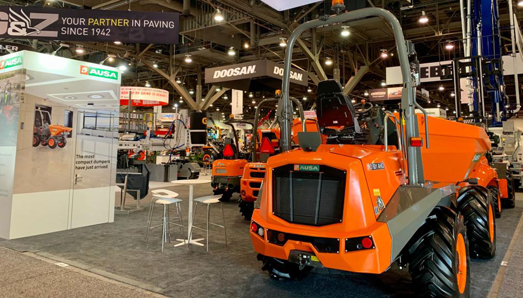 Stand de Ausa en World of Concrete