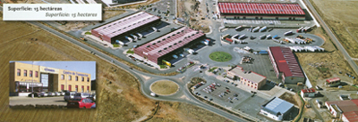 El centro de transportes de mercancas dispone de 300 estacionamientos para vehculos pesados