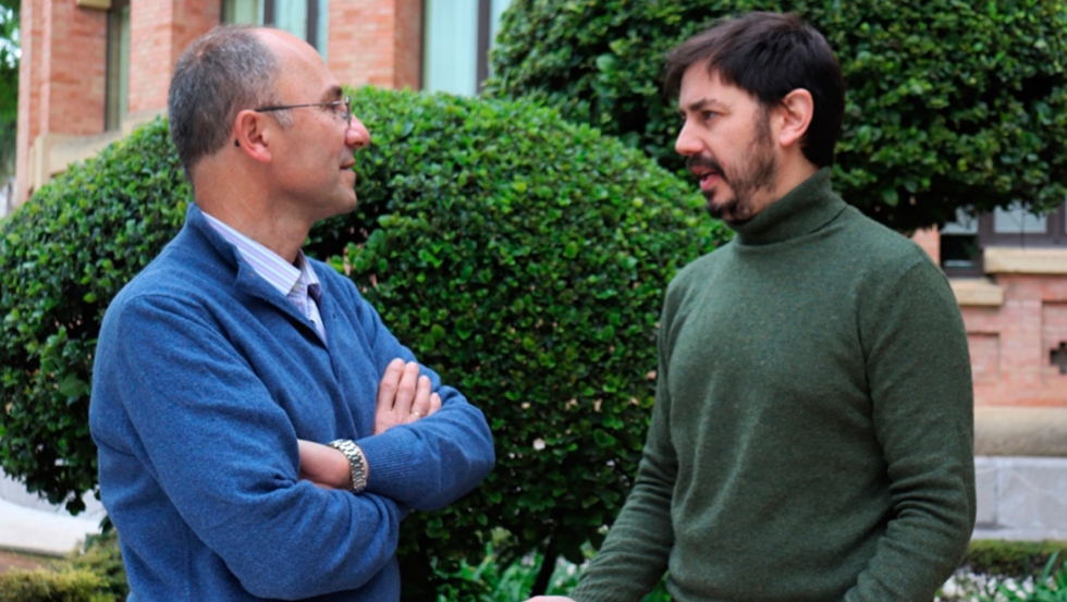 Rafael Villar y Salvador Arenas Castro, investigadores del estudio