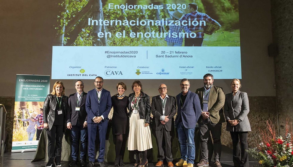 Las Enojornadas 2020, celebradas en el Centro de Interpretacin del Cava de Sant Sadurn de Anoia, han agrupado a 120 asistentes...