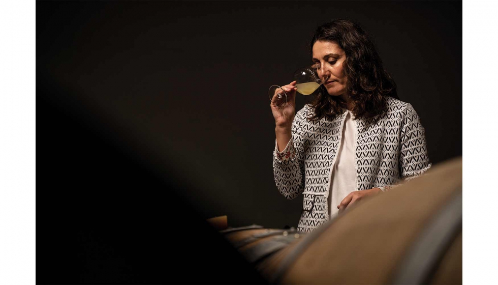 Sara Romn, enloga de Bodega Castelo de Medina