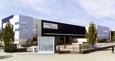 Las construcciones de la divisi�n LogisparkEuro Standard de Coperfil siguen las normativas europeas m�s rigurosas en seguridad contra incendios...