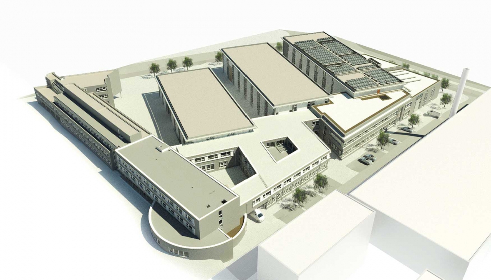 Complejo de edificios programado para el 2022. Los nuevos edificios para el Centro de Innovacin de Plsticos 4...