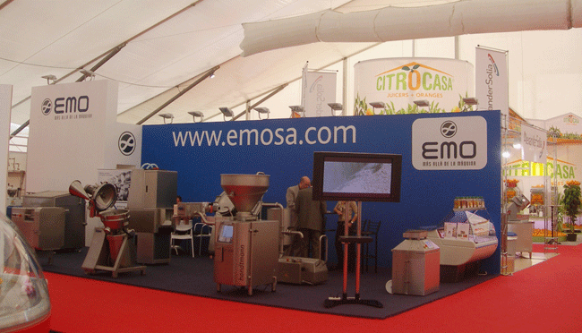 Stand de Emo en Hostelco 2008