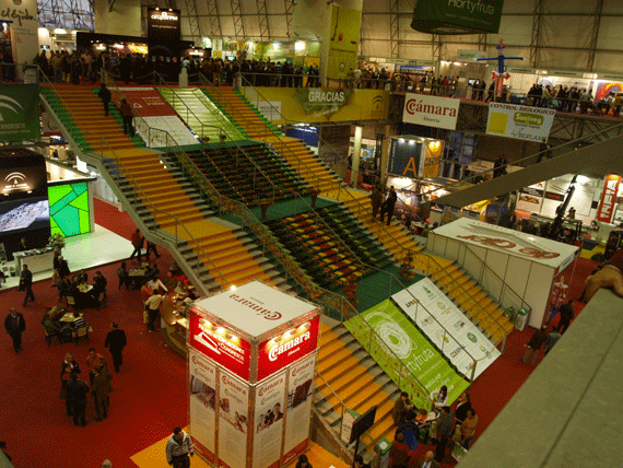 Vista general del recinto ferial de Almera