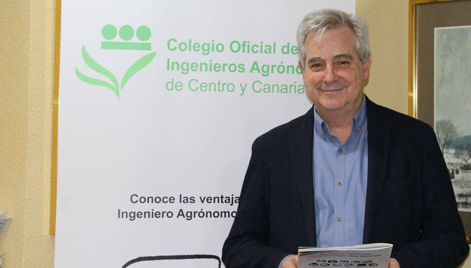 Francisco Gonzlez, Decano del Colegio de Agrnomos de Centro y Canarias