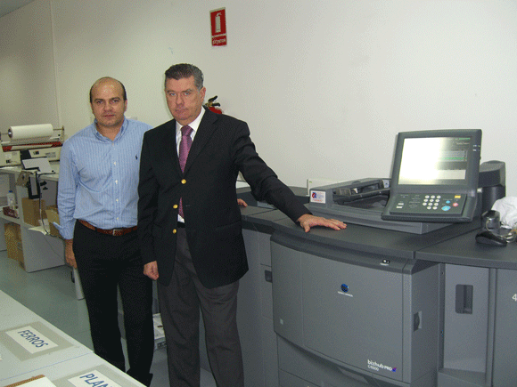 La bizhub Pro C6500e es uno de los tres modelos Konica Minolta de los que dispone Preimpresin 2000