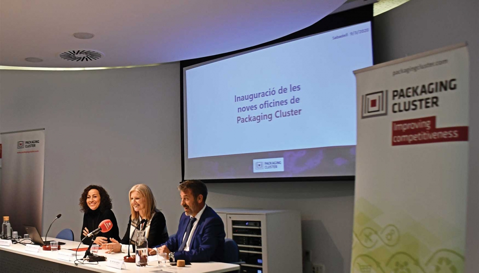 El lunes 9 de marzo se inauguraba oficialmente las nuevas oficinas de Packaging Cluster ubicadas en Sabadell...