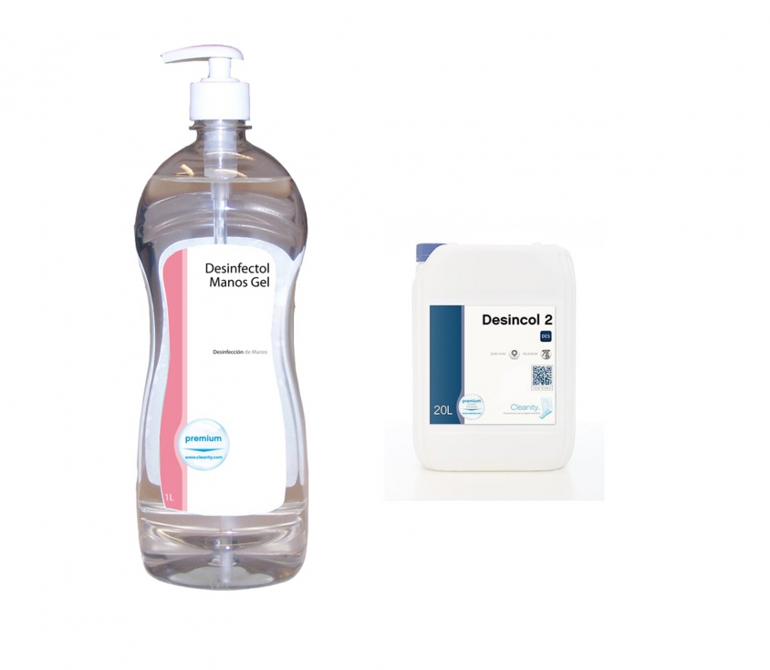 Los productos, testados por un laboratorio independiente, son el Desincol 2 y el Desinfectol manos gel, ambos productos hidroalcohlicos...