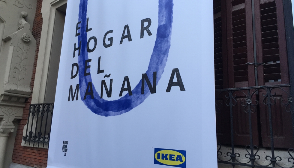 Exposicin sobre El hogar del maana organizada por Ikea