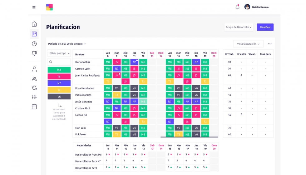 La aplicaci�n es �gil, r�pida, eficaz y, sobre todo, f�cil