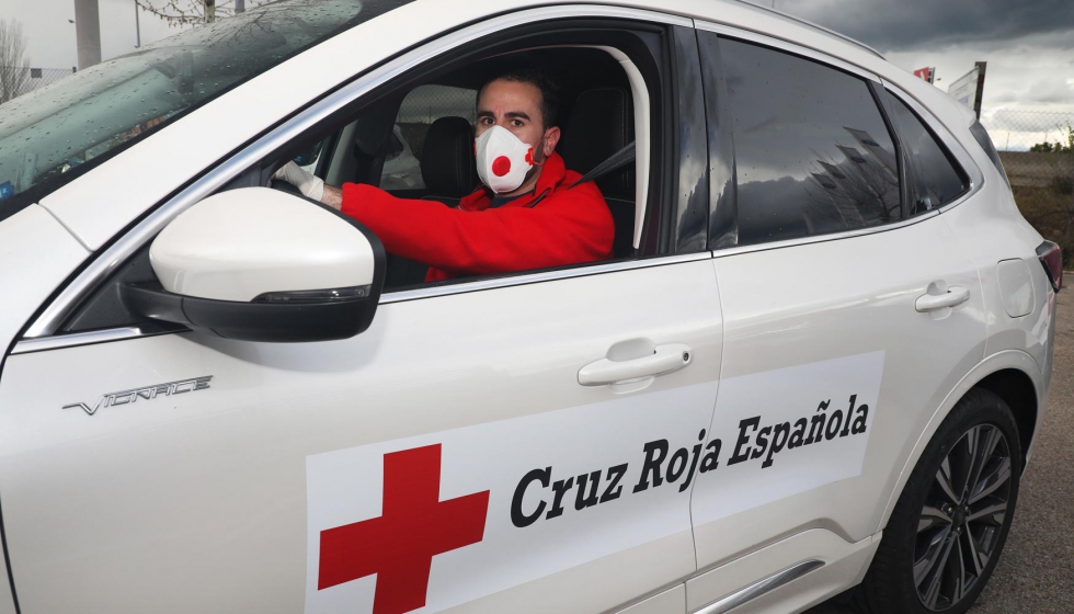 Ford Espaa ha firmado un acuerdo con Cruz Roja Espaola para la cesin de vehculos de su flota