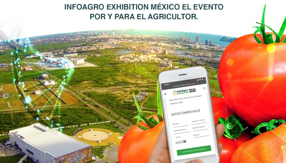 La digitalizacin del agro, clave en Infoagro Exhibition Mxico, representada sobre el skyline de Mazatln