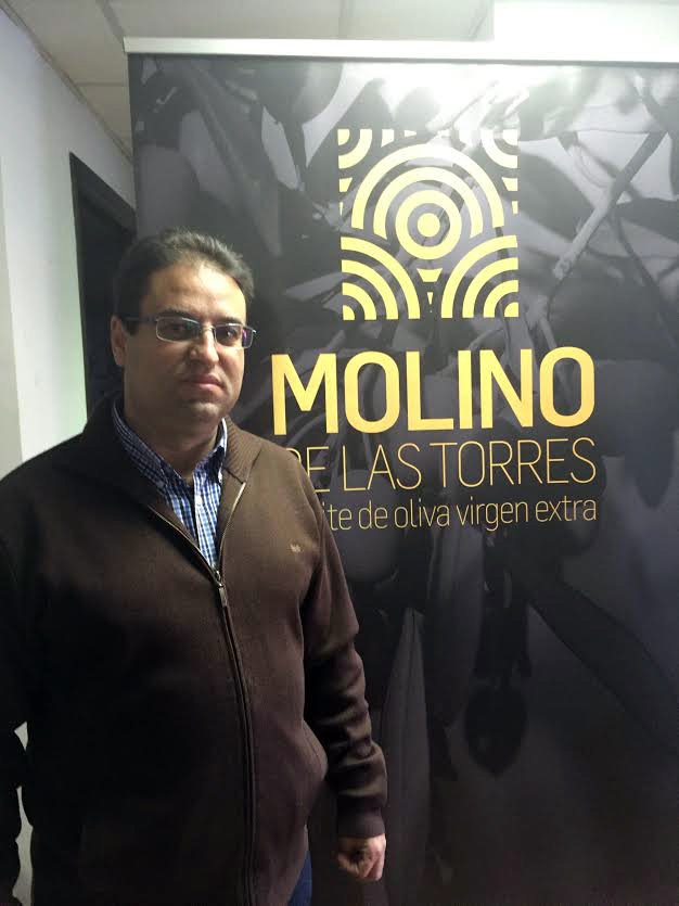 Manuel Caravaca, director de Produccin de la almazara jienense Molino Las Torres...