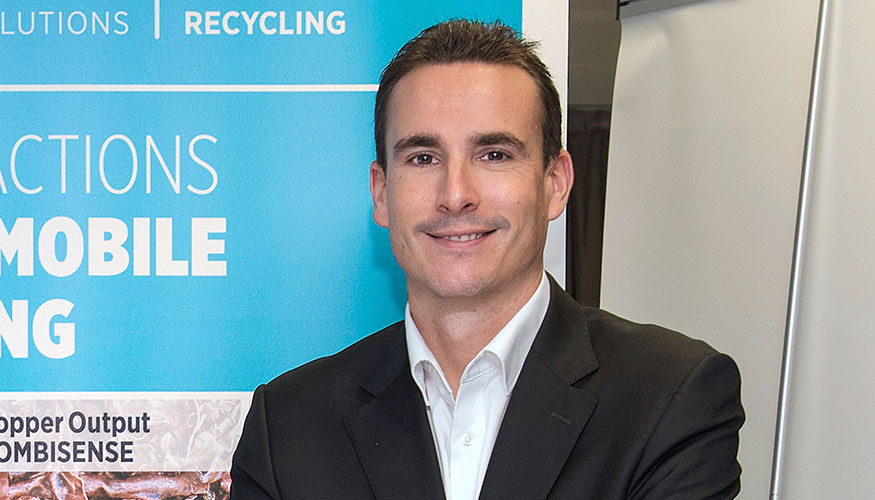 Eduardo Morn, Area Sales Manager Iberia de Tomra Sorting Recycling