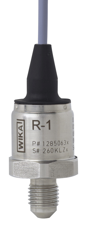 Pressure transmitter with Wika R-1 thin film technology