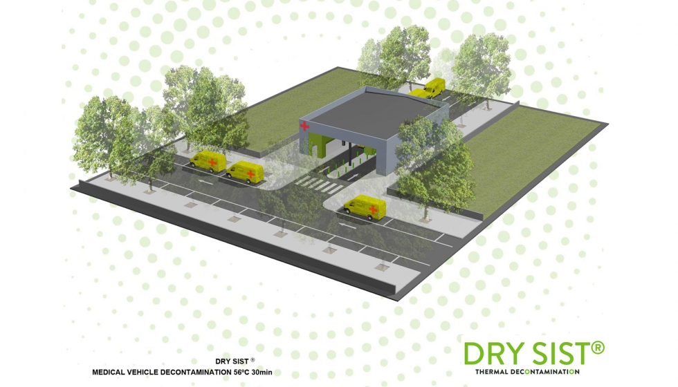 La eficacia de Dry Sist resultado de un proyecto de I+D+i, valida la eliminacin del virus, mediante el impulso por aire caliente...