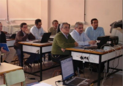 Seminario realizado en el IES J.A.Suances de Avil dirigido a profesores de Asturias