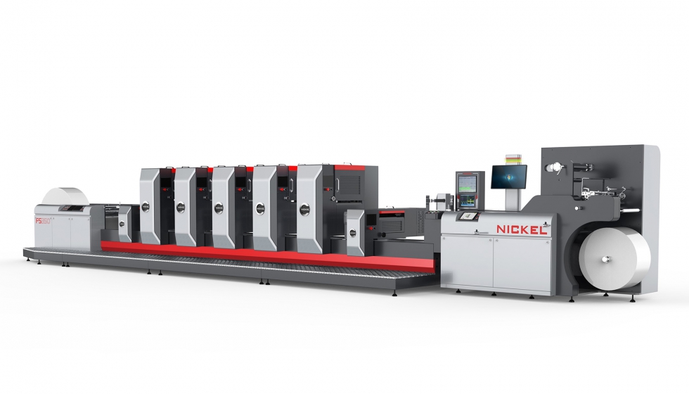 Nueva impresora offset intermitente Nickel FS35