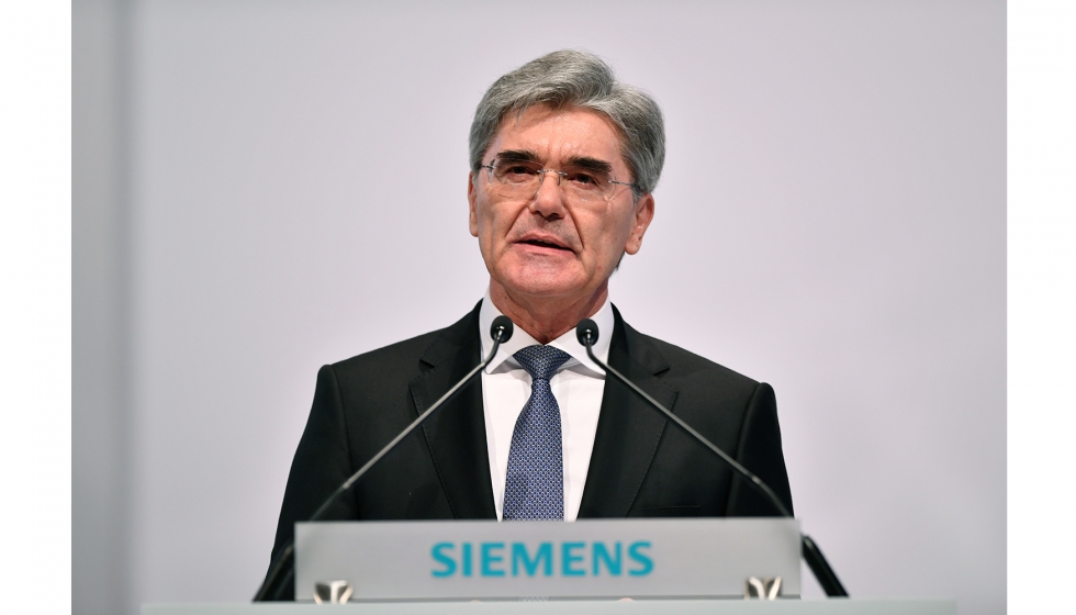 Joe Kaeser, CEO y presidente de Siemens AG, donar un milln de euros