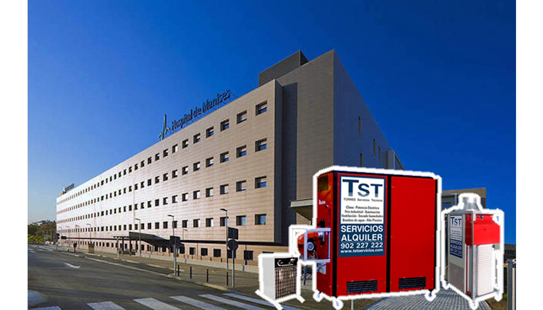 Climatizacin de urgencias en el Hospital de Manises  Valencia