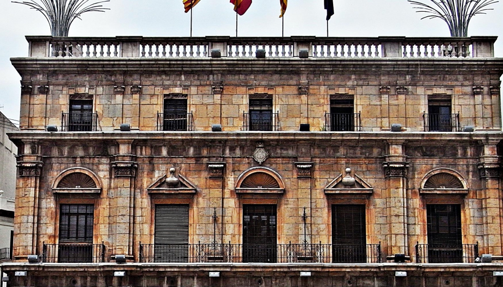 Fachada del Ayuntamiento de Castelln. Foto: Jaume Meneses