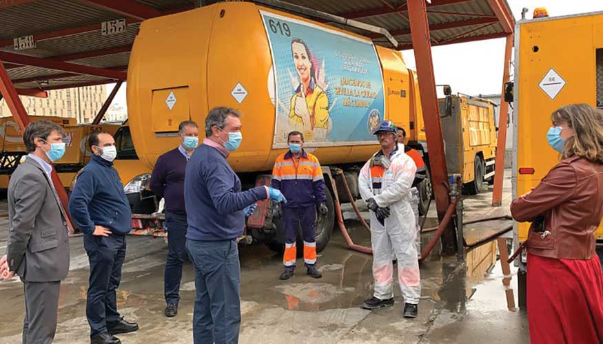 Desde el inicio de la crisis sanitaria se han incrementado los servicios de baldeos (mixto, tangencial y de alta presin) con desinfectante...