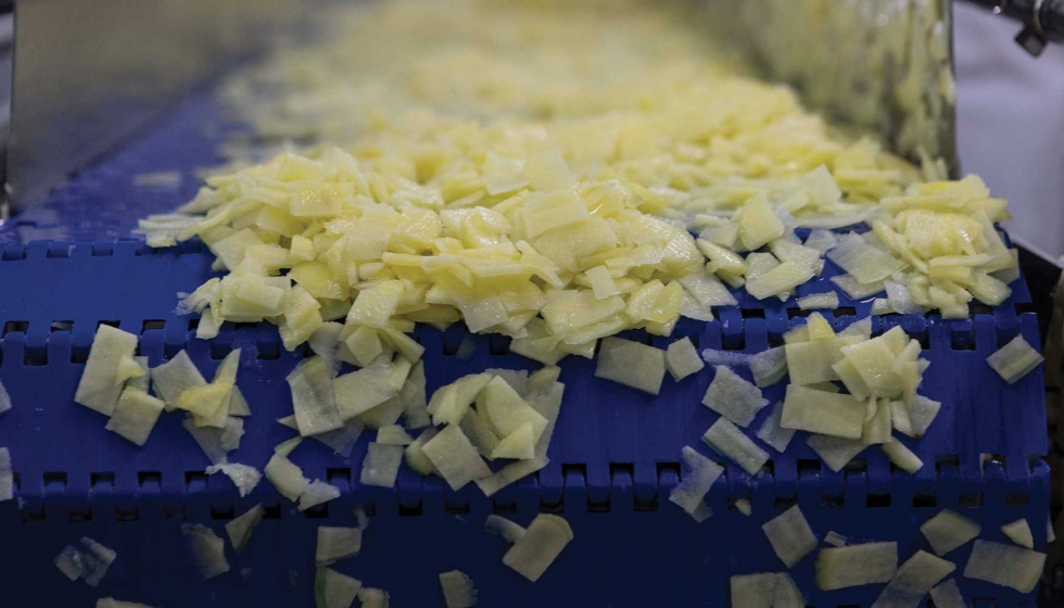 La empresa buscaba mejorar la calidad de las patatas peladas y cortadas empleadas en las tortillas