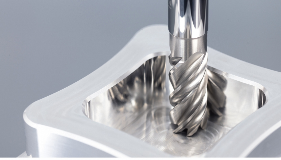 La patente Franken Cut&Form end mill permite el acabado y pulido de la pieza de trabajo en una sola operacin