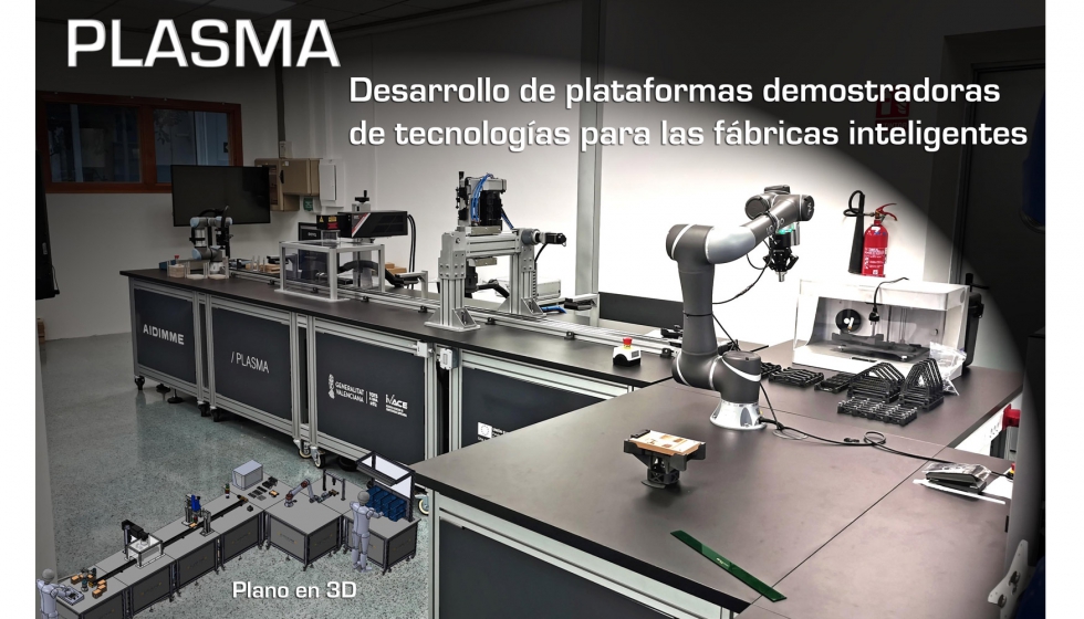 Esta iniciativa se enmarcada en el proyecto Desarrollo de plataformas demostradoras de tecnologas para la fbrica inteligente, denominado PLASMA...