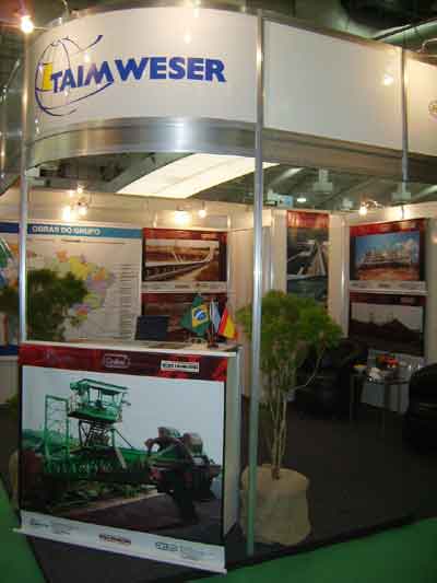 Taim Weser booth in Amazon Exposibram 2008