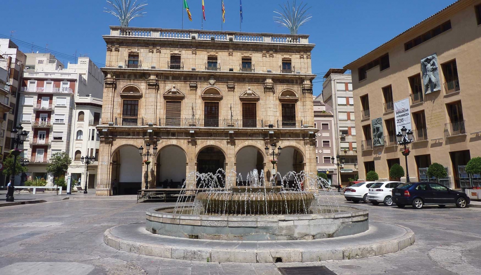 Fachada del Ayuntamiento de Castelln. Foto: Carmen Cerezo