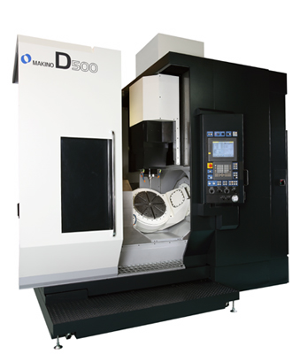 Makino D500 Dynamic Precision In A 5 Axis Vertical Machining Metalworking