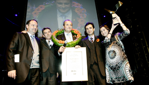 Ceremonia de entrega del premio Swedish Steel Prize 2007