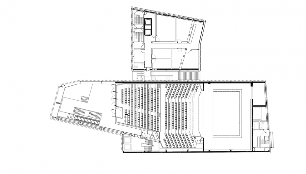 Plano planta auditorio