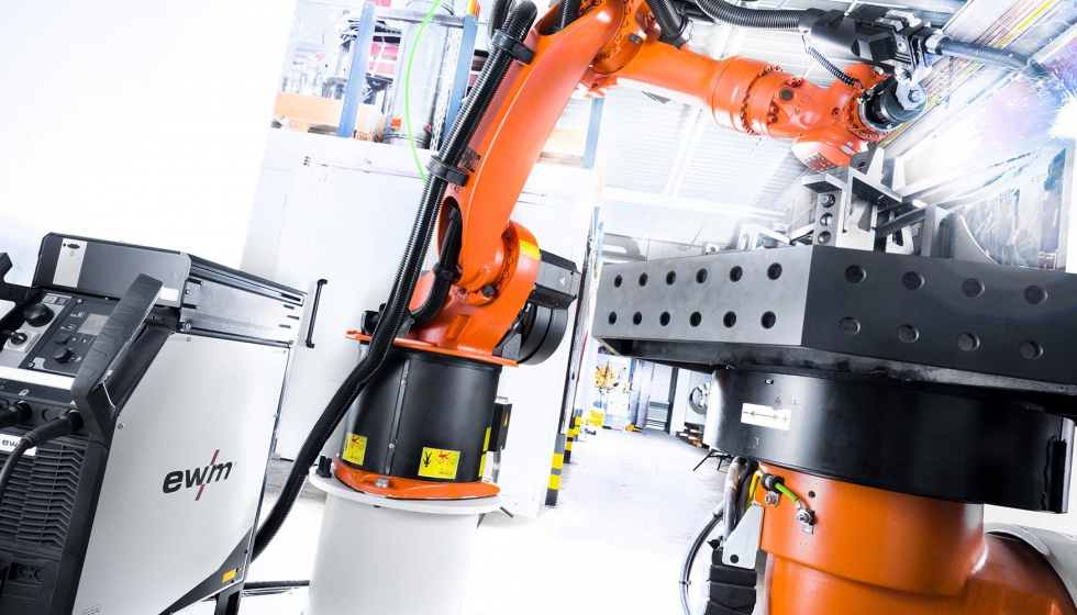 ewm Xnet realiza un seguimiento de los par�metros a lo largo de todo el proceso de soldadura...