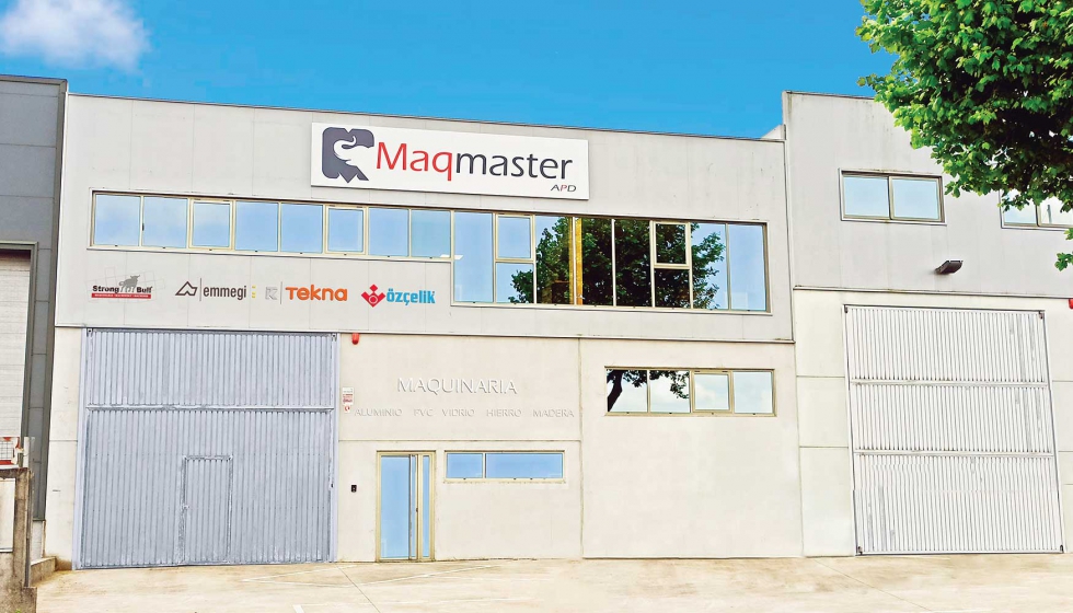 Fachada de las instalaciones de APD Maqmaster en Santiago de Compostela