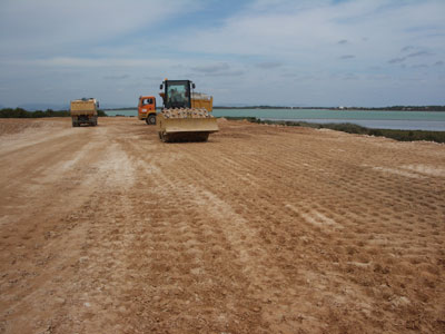 Cuando el terreno es mayoritariamente arcilloso...