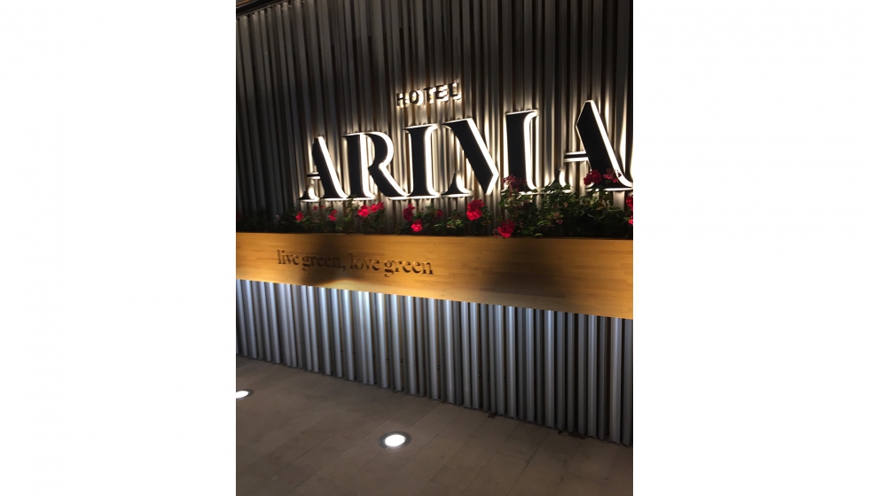 Entrada Hotel Arima