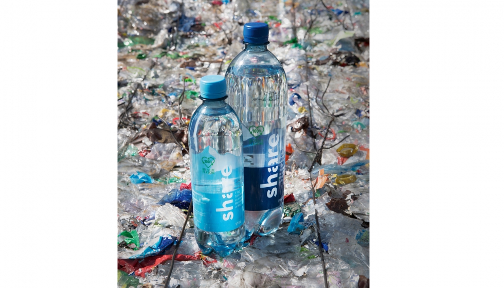 Botellas de plstico reciclado. Crditos: Victor Strasse