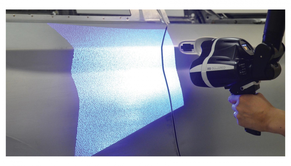 La tecnologa de escaneo con luz estructurada llega a los brazos de medicin porttil por primera vez con el nuevo RS-Squared Area Scanner...