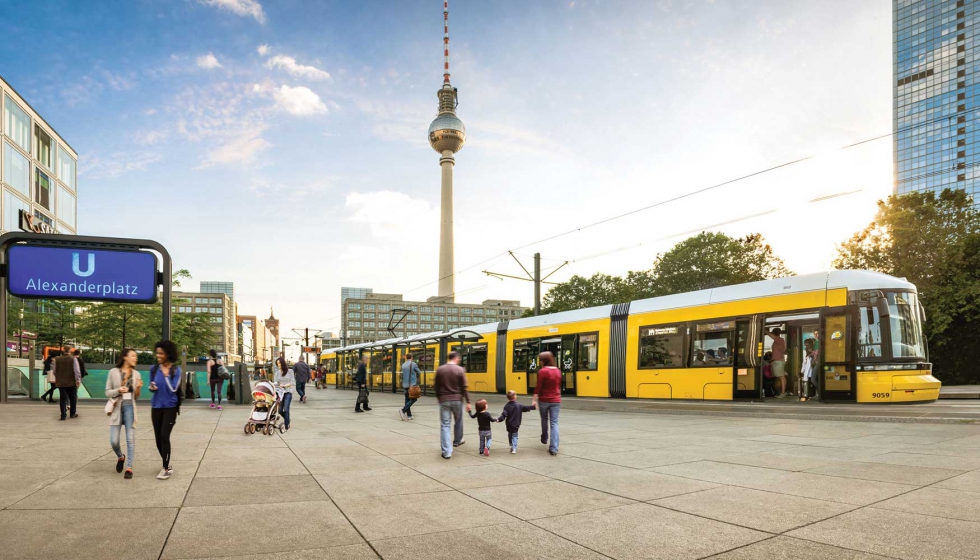 Toda la moderna flota de tranvas de Berln ha sido suministrada por Bombardier y constituye la piedra angular del transporte urbano de la ciudad en...