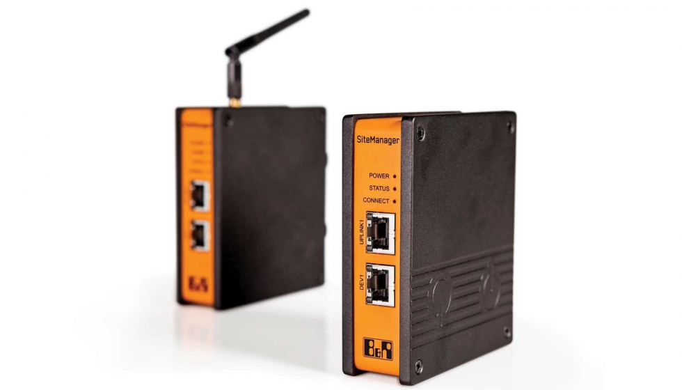SiteManager permite a Orange Box comunicarse externamente...