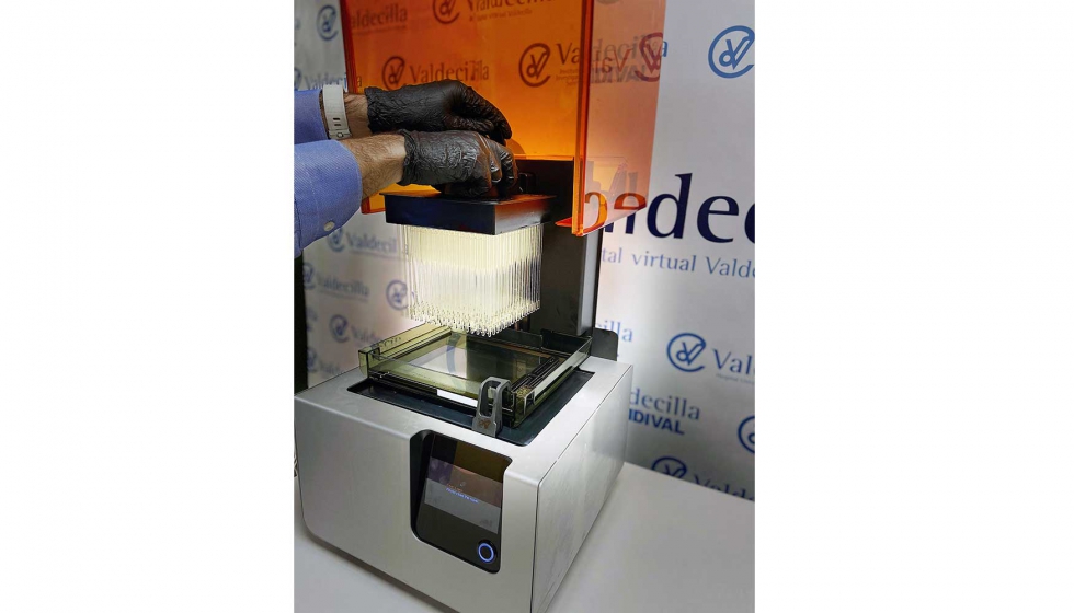 Hisopos para pruebas PCR realizados en el HvV con impresoras 3D de Formlabs