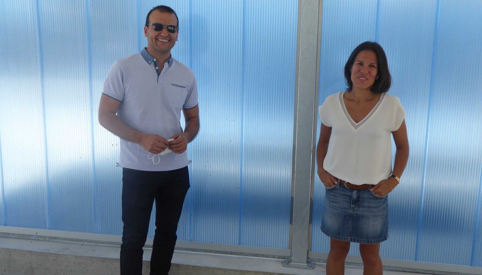 Sergio Mateos y Vanesa lvarez estn muy satisfechos por el trato y la atencin prestada por el equipo de Lavarte