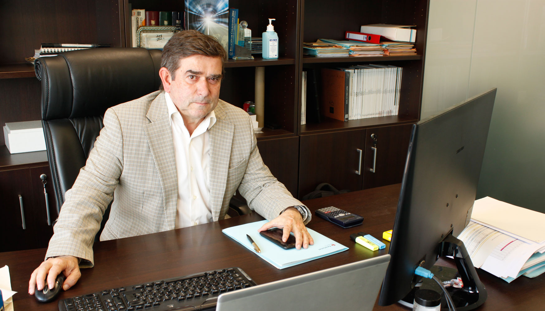 Antonio Pereda Rueda, consejero delegado de Geotnel