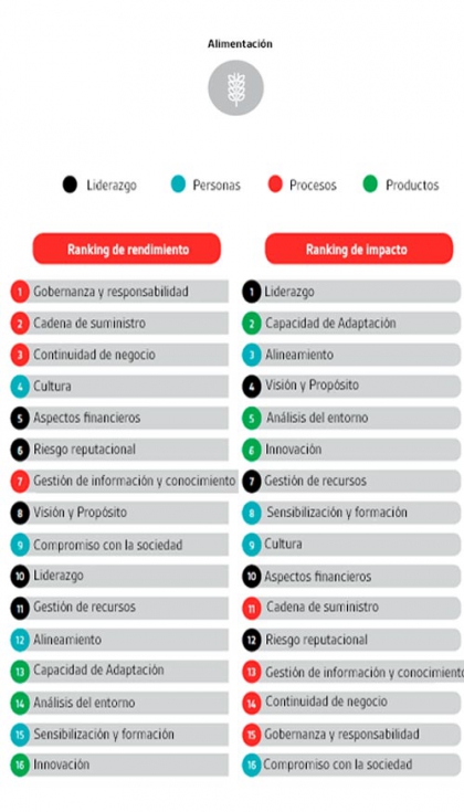 Elementos de la resiliencia organizacional